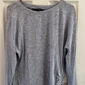 White House Black Market Heather Gray Sweatshirt
